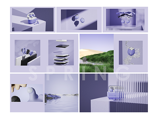 Very Peri 耳机动画