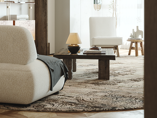 现代复古风格效果图表现