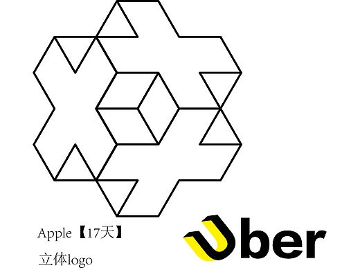 【第17天】立體logo練習(xí) Apple07（個(gè)人主頁(yè)-ZNjIzODUwODA=） - Logo - 站酷設(shè)計(jì)師Apple07原創(chuàng)素材 - 站酷ZCOOL