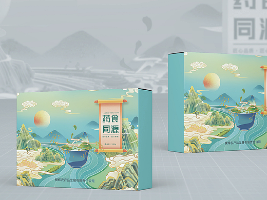 插画设计-药食同源