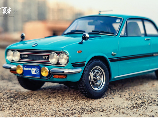 长谷川 1:24 五十铃 ISUZU BELLETT 1600GTR 模型展示