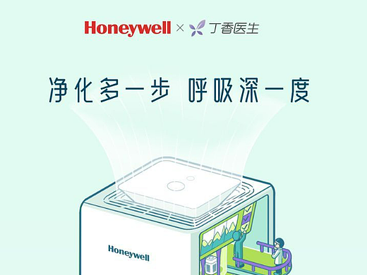 空气消毒机透视海报