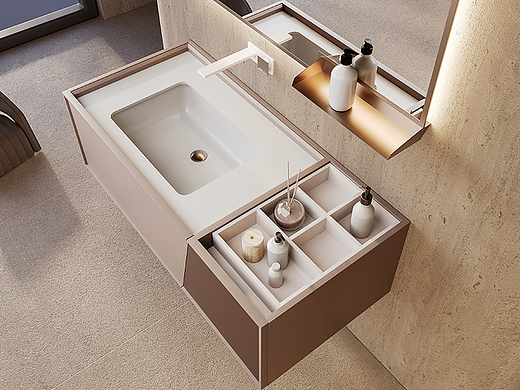 《黄昏》一组浴室柜（个人主页-ZNjU1ODU0NDQ=） - 场景 - 站酷设计师韩式炸鸡大魔王原创素材 - 站酷ZCOOL