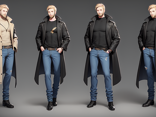 跑跑人物视角图