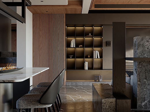 台式叠墅——CR渲染