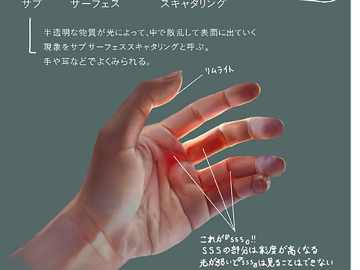 CG绘画丨板绘教程丨原画教程丨皮肤光影的画法教程