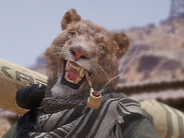 狮子士兵（个人主页-ZNjE4MTQ1MDA=） - 场景 - 站酷设计师唐小也369原创素材 - 站酷ZCOOL