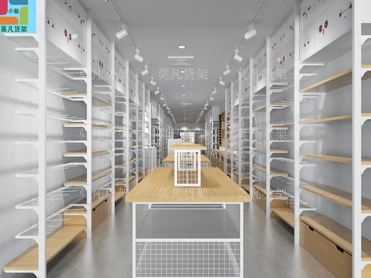 莫凡货架厂家供应-绥化2023新模式饰品百货店展示架