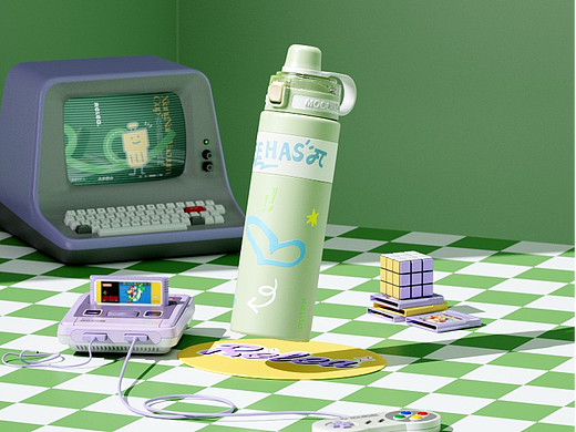 近期渲染作品整理——水杯渲染