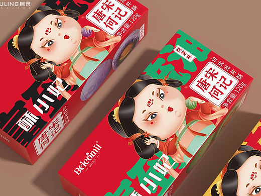 巨灵设计 x 酥小妃 | 点心礼盒·国潮风演绎唐宋气韵