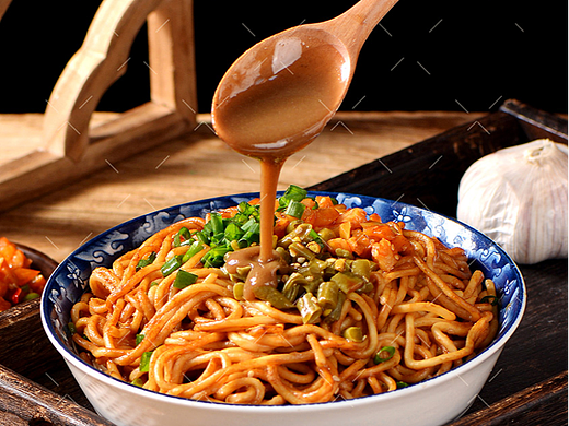 武汉热干面|美食速食摄影|电商产品拍摄|×郑州密斯杨
