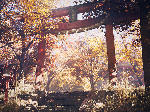 天气晚来秋 - 虚幻引擎UE4写实渲染60fps（个人主页-ZNTk5NDQ5MTI=） - 场景 - 站酷设计师是水桶吧原创素材 - 站酷ZCOOL