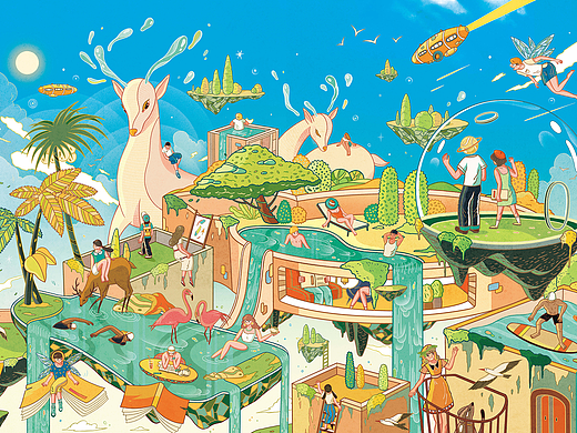 曾亦心 插画合集 | Yixin Illustrations Collection