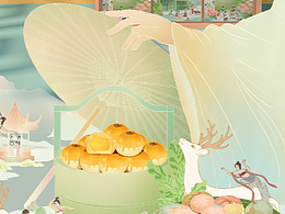 美食插画