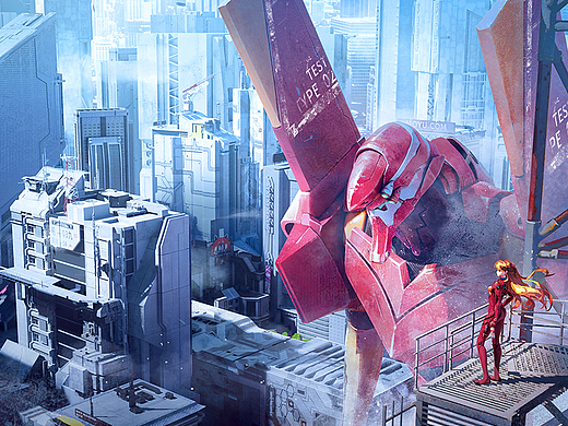 EVANGELION—绘画风格帧