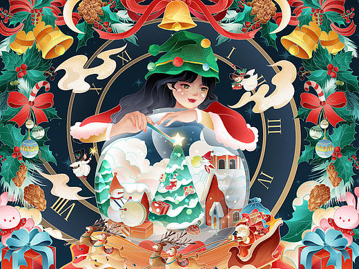 叮~点亮圣诞夜🎄