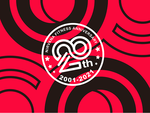 Nirvana Fitness 20th anniversary | 20周年视觉方案