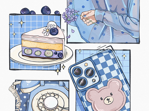 色彩系列分鏡插畫（個人主頁-ZNjEwNDEyMDA=） - 藝術(shù)插畫 - 站酷設(shè)計師_Ctlele原創(chuàng)素材 - 站酷ZCOOL