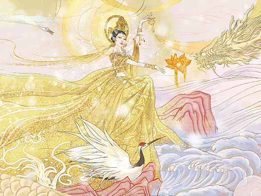 水月洛神（個(gè)人主頁-ZNjU3MDY2MjQ=） - 藝術(shù)插畫 - 站酷設(shè)計(jì)師耔毅原創(chuàng)素材 - 站酷ZCOOL