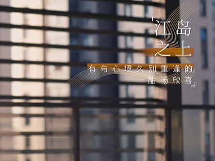 仁恒江湾世纪宣传片-文案排版动效