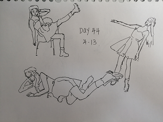 #速寫60天挑戰(zhàn)賽#Day 44@速寫班長(zhǎng)（個(gè)人主頁(yè)-ZNTkyMDMyMTY=） - 創(chuàng)作習(xí)作 - 站酷設(shè)計(jì)師s笨笨豬原創(chuàng)素材 - 站酷ZCOOL