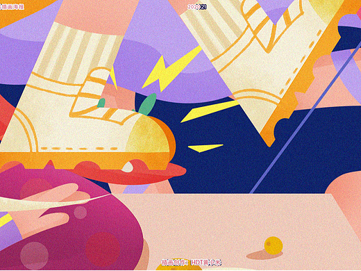 【2020深圳簕杜鹃花展插画海报】商业插画