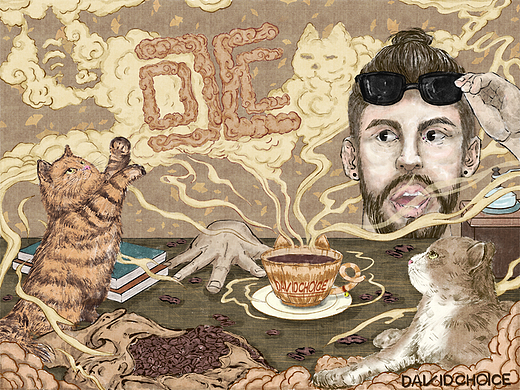 衛(wèi)叔與貓的奇幻日記（個人主頁-ZNjE2NjE5MzY=） - 商業(yè)插畫 - 站酷設(shè)計師森霖Art原創(chuàng)素材 - 站酷ZCOOL