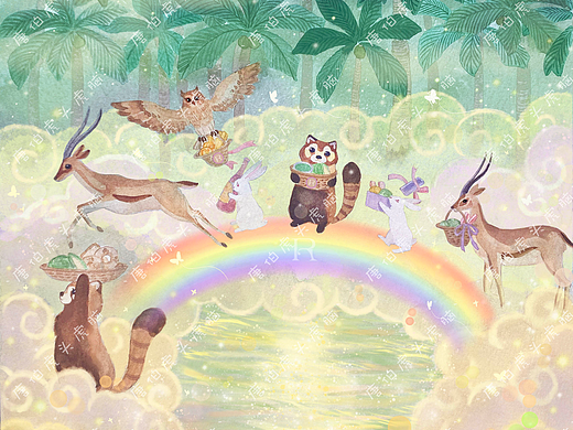 治愈系插画