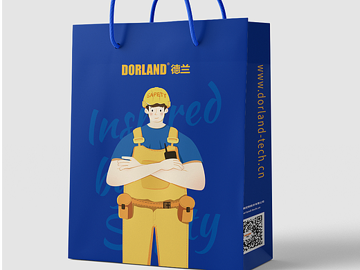德兰DORLAND手提袋设计（个人主页-ZNjA3ODg5OTY=） - 包装 - 站酷设计师羡羡子原创素材 - 站酷ZCOOL
