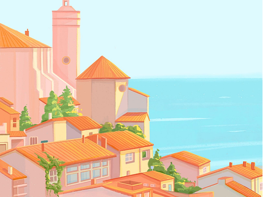 海边小镇