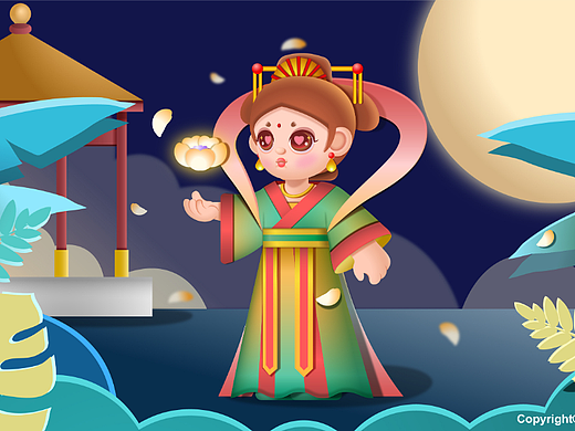 古风小萝莉IP盲盒