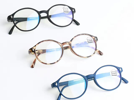 防蓝光眼镜抗疲劳护目眼镜架平光镜感光变色近视眼镜