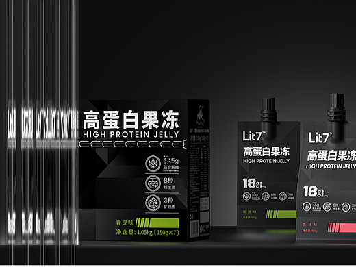 Lit7高蛋白果冻快消品品牌