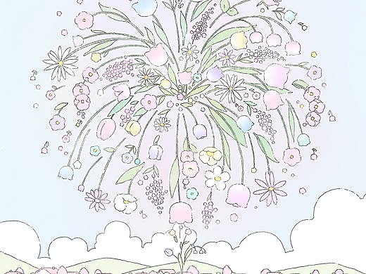 春日烟花