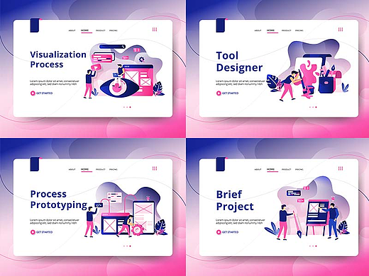 簡約輕新時尚扁平化風格社交媒體插畫（個人主頁-ZNjQ4MjU2NzY=） - 藝術(shù)插畫 - 站酷設(shè)計師平面設(shè)計小學妹原創(chuàng)素材 - 站酷ZCOOL