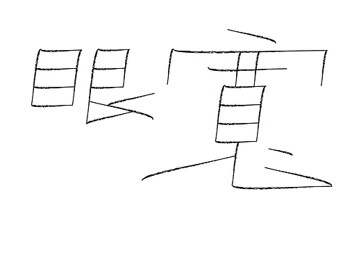 字形的字型