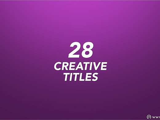 fcpx插件：PremiumVFX Dynamic Titles(精美动画标题)