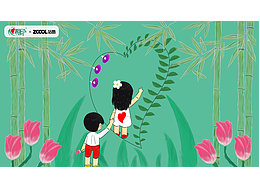花后竹林心世界