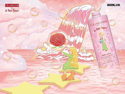 邂逅#粉嫩多巴胺少女#相遇（个人主页-ZNjU2NDg2NTY=） - 商业插画 - 站酷设计师婉豆子豆婉原创素材 - 站酷ZCOOL