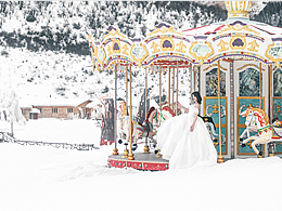 谁说一个人不能拍婚纱照