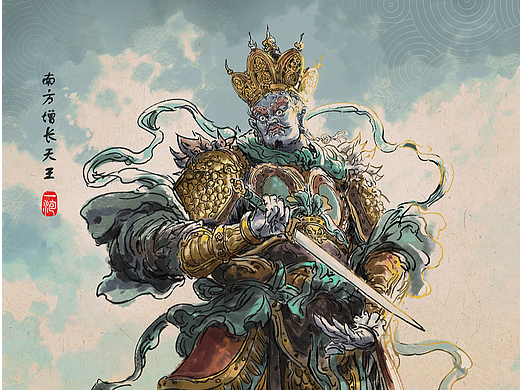 西游水墨角色系列插画第二弹
