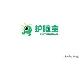 护瞳宝品牌卡通logo设计