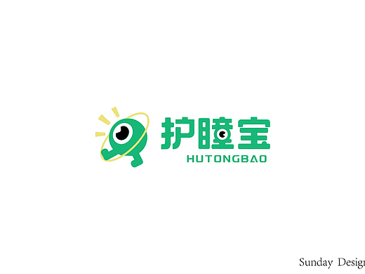 护瞳宝品牌卡通logo设计（个人主页-ZNjQ3NjQ5Njg=） - 品牌 - 站酷设计师礼拜天设计原创素材 - 站酷ZCOOL