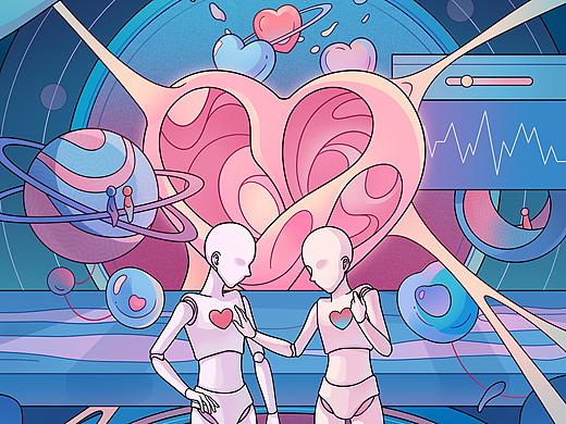 《高敏感亦是天赋》系列动态插画及H5设计