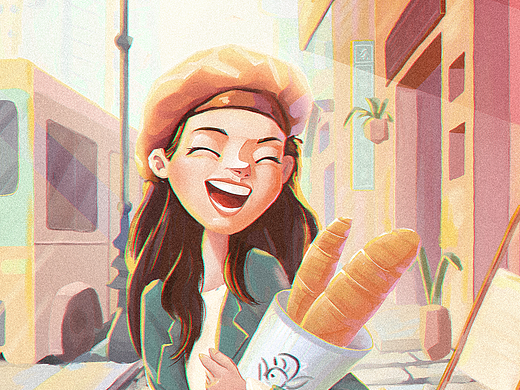 几张人物插画