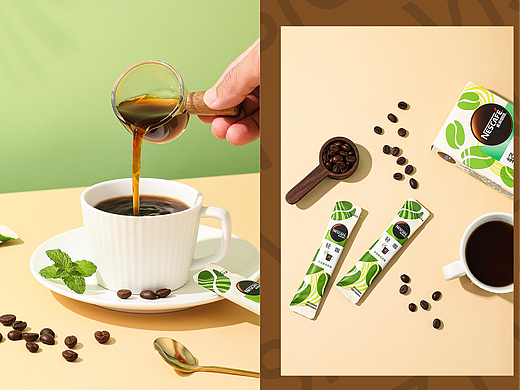 雀巢咖啡|咖啡拍摄|咖啡豆拍摄|指尖视觉