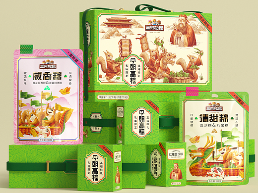 喜鹊X三只松鼠 | 懂都市，更懂粽子