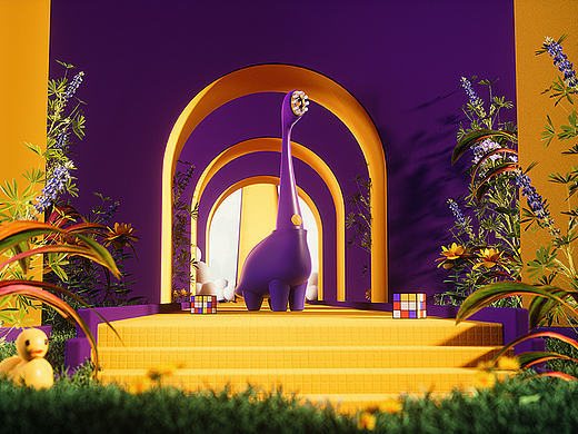 儿童牙刷详情页渲染