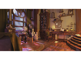 这是小魔女的房间