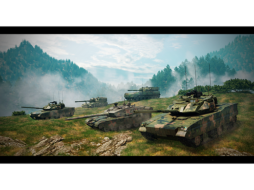 钢铁洪流（个人主页-ZNjQ2OTk0MDQ=） - 其他三维 - 站酷设计师次时代渲染模型师原创素材 - 站酷ZCOOL